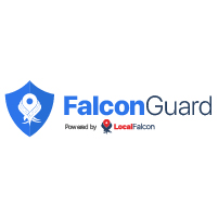 Falcon Guard Logo + Wordmark + Powered By